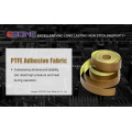 Heat resistant PTFE adhesive fabric for sealing machine